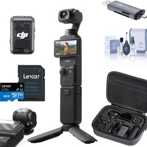 DJI Osmo Pocket 3 Creator Combo, Vlogging Camera