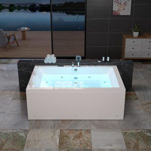 Empava PRO Series Whirlpool Bathtub for Two